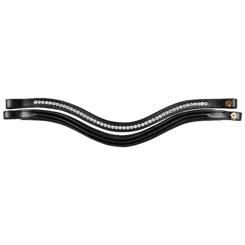 Briglia S-Line Harmony In Pelle Anatomica Con Doppio Frontalino