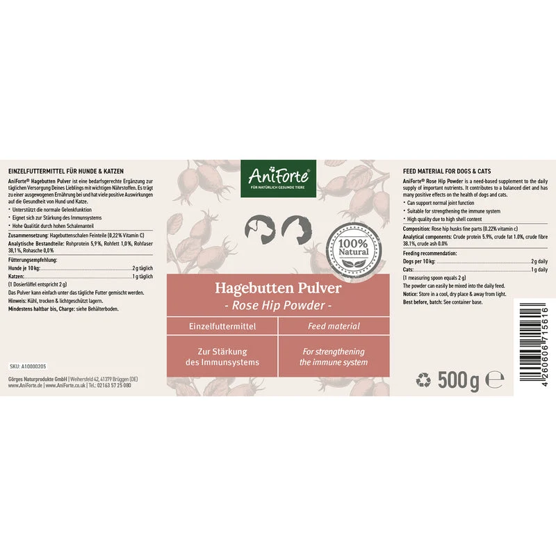 AniForte® Hagebutten Pulver