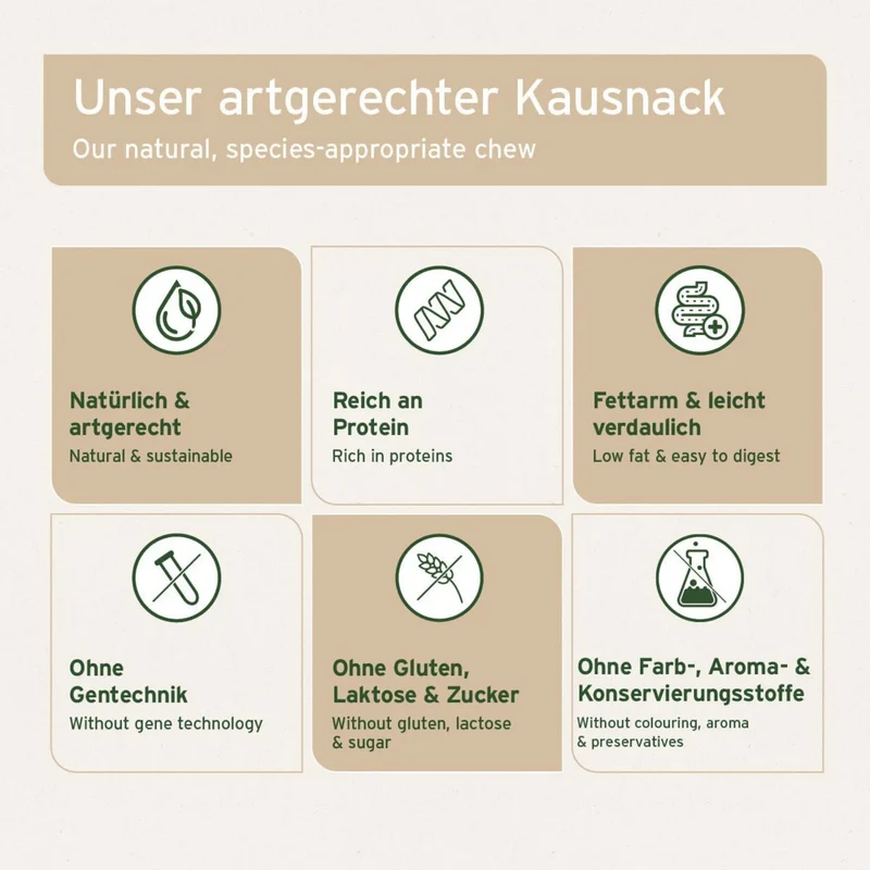 AniForte Kaninchenohren mit Fell – Natürlicher Kauspaß für gesunde Zähne & entspannte Hunde