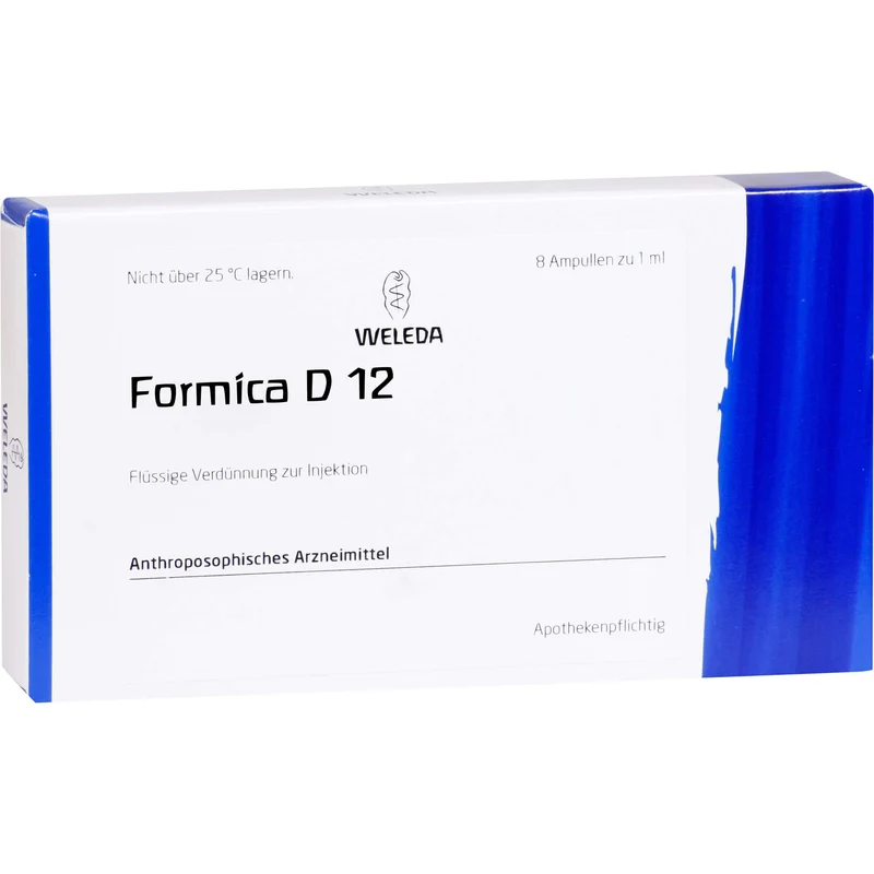 Formica D12 Weleda Amp., 8X1 ml AMP