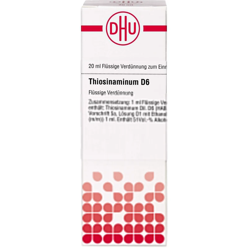 DHU Thiosinaminum D6 flüssige Verdünnung, 20 ml Lösung