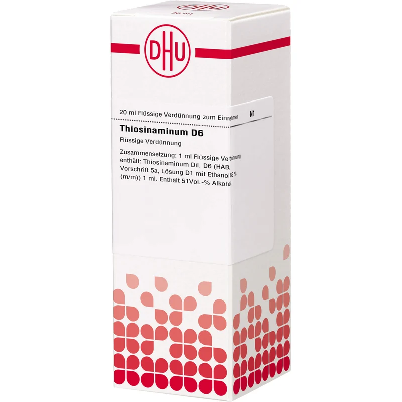 DHU Thiosinaminum D6 flüssige Verdünnung, 20 ml Lösung