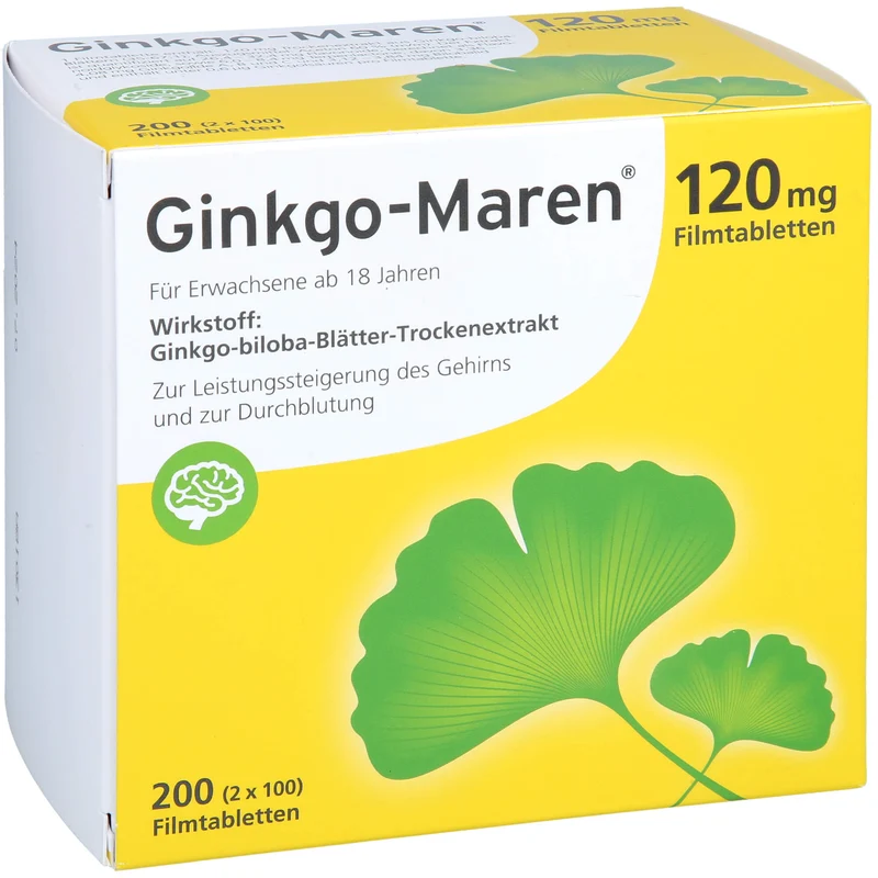 Ginkgo-Maren® 120 mg Filmtabletten, 200 St FTA