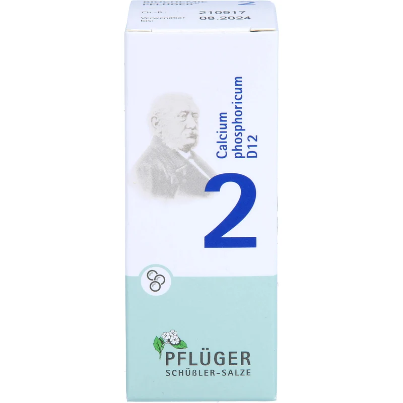 Pflüger Biochemie Nr.2 Calcium phosphoricum D12 Globuli, 15 g Globuli