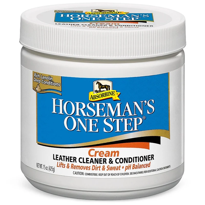 Horseman's One Step Cream – Cura della pelle per selle e briglie