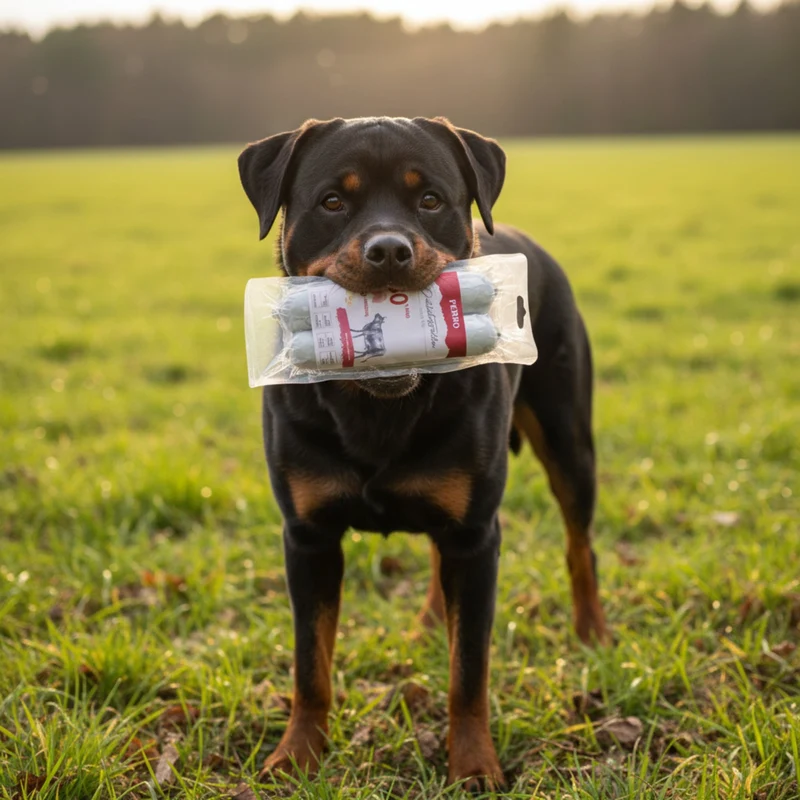Perro Delikatessrolle No.1 Rind & Kartoffel – Premium Hundewurst für ernährungssensible Hunde, getreidefrei, leicht verdaulich, hoher Fleischanteil, natürliche Zutaten
