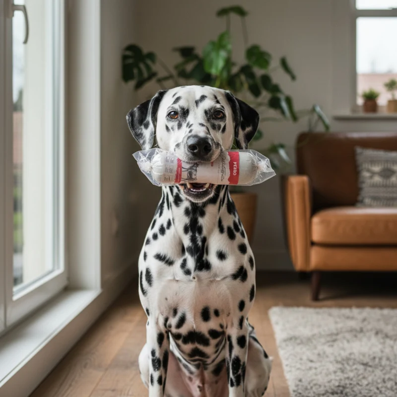 Perro Delikatessrolle No.1 Rind & Kartoffel – Premium Hundewurst für ernährungssensible Hunde, getreidefrei, leicht verdaulich, hoher Fleischanteil, natürliche Zutaten