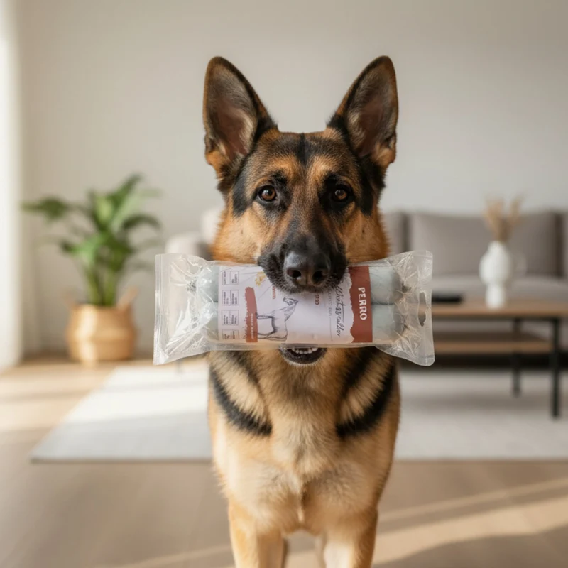 Perro Delikatessrolle No.1 Pferd & Kartoffel – Hypoallergen, Getreidefrei, 80% Frischfleisch