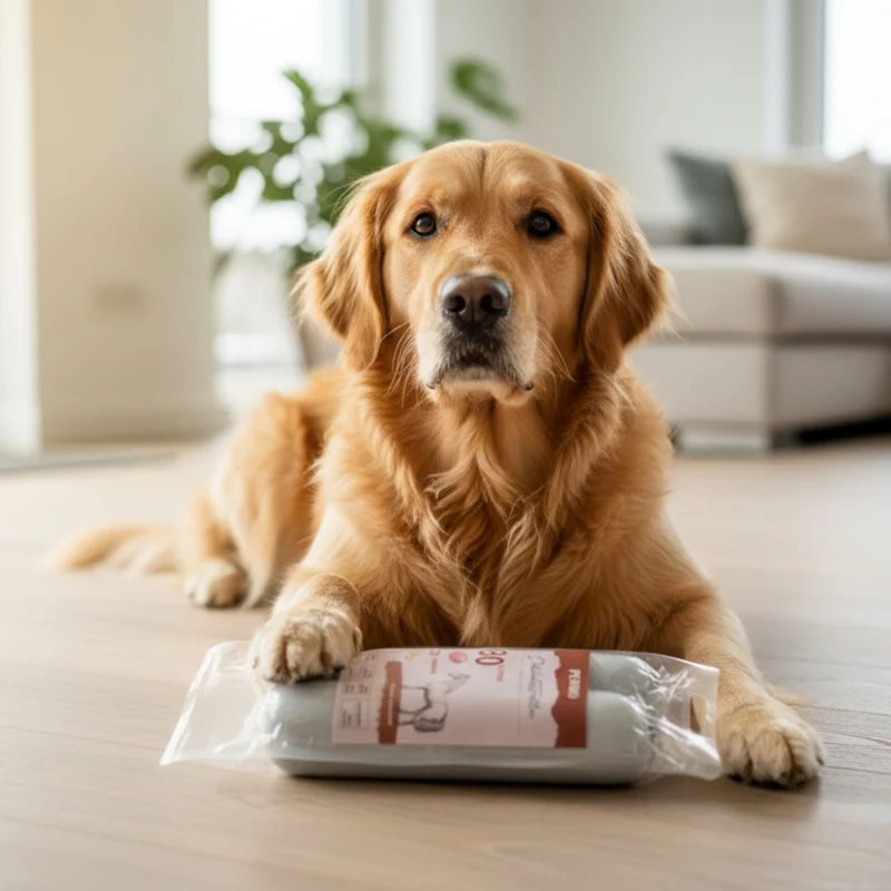 Perro Delikatessrolle No.1 Pferd & Kartoffel – Hypoallergen, Getreidefrei, 80% Frischfleisch