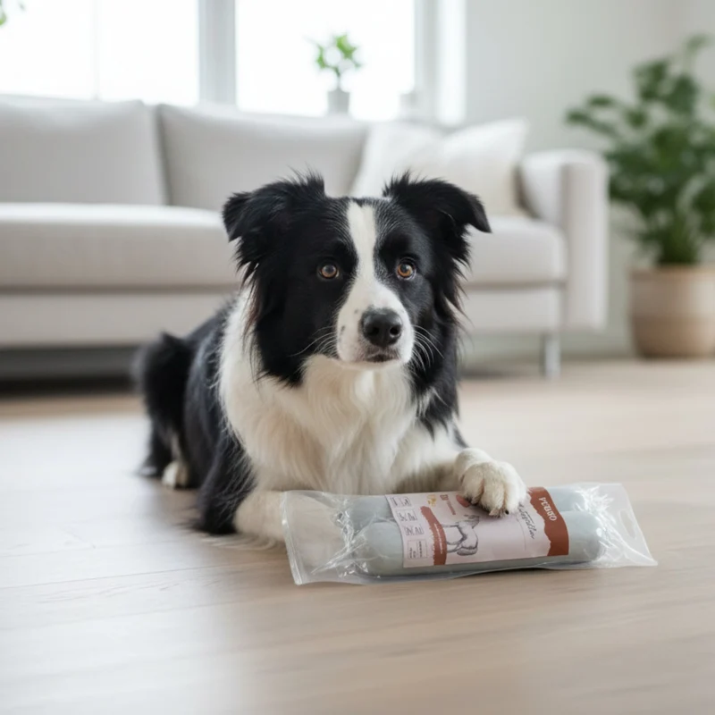 Perro Delikatessrolle No.1 Pferd & Kartoffel – Hypoallergen, Getreidefrei, 80% Frischfleisch
