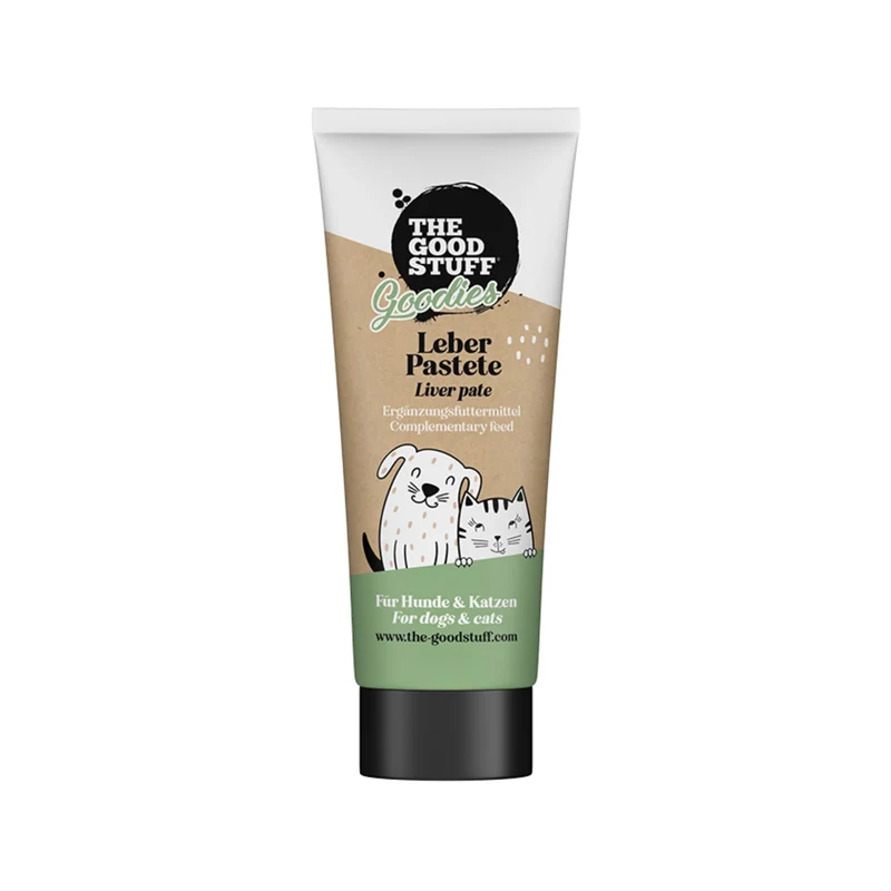The Goodstuff Premium Geflügel-Leberpastete – Fettarmer Hundesnack für empfindliche Mägen, Training & Medikamentengabe | Getreidefrei & Vitaminreich