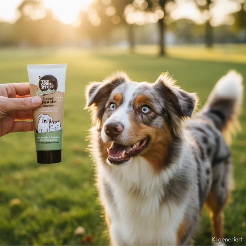 The Goodstuff Premium Geflügel-Leberpastete – Fettarmer Hundesnack für empfindliche Mägen, Training & Medikamentengabe | Getreidefrei & Vitaminreich