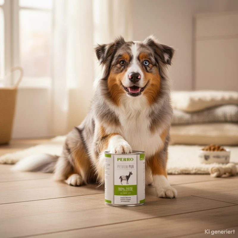 Perro Premium Pur Ziege – Hochwertiges Monoprotein-Nassfutter aus reiner Ziege für sensible Hunde, Allergiker & wählerische Feinschmecker