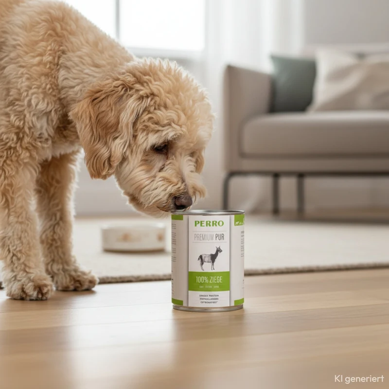 Perro Premium Pur Ziege – Hochwertiges Monoprotein-Nassfutter aus reiner Ziege für sensible Hunde, Allergiker & wählerische Feinschmecker