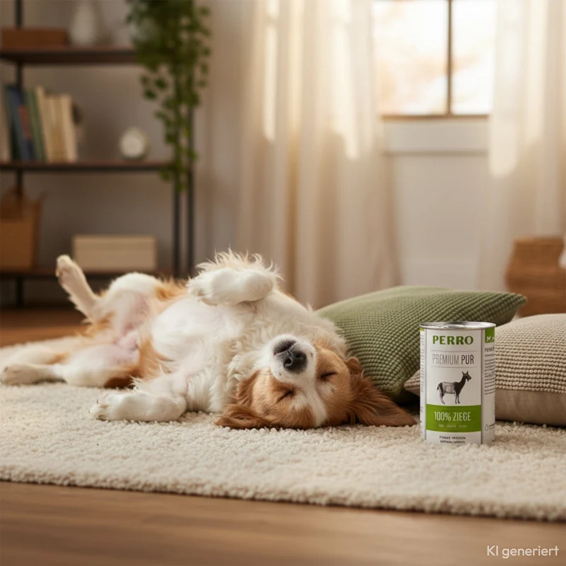 Perro Premium Pur Ziege – Hochwertiges Monoprotein-Nassfutter aus reiner Ziege für sensible Hunde, Allergiker & wählerische Feinschmecker
