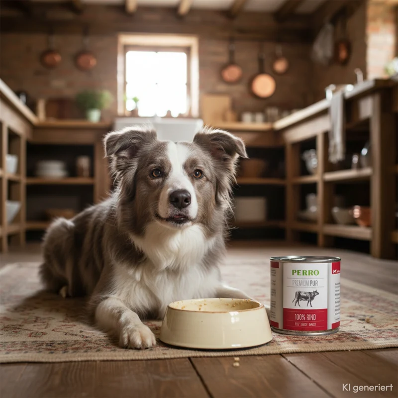Perro Premium Pur Rind Nassfutter – 100% Singleprotein für Hunde mit Allergien & sensibler Verdauung – Hypoallergen, Getreidefrei & Schonend