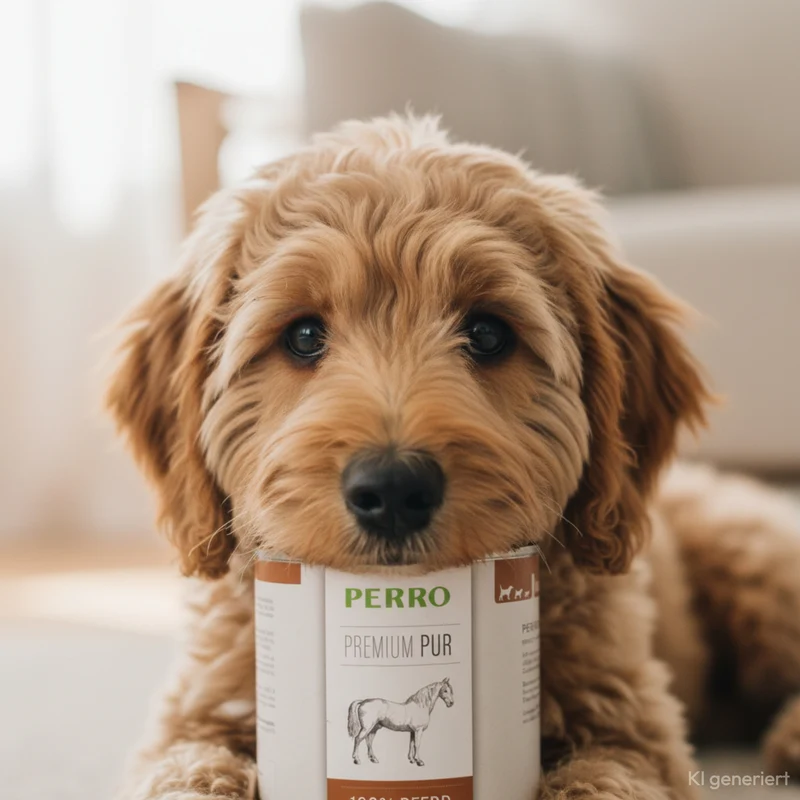 Perro Premium Pur Pferd – Monoprotein Nassfutter für sensible & allergische Hunde | Getreidefrei, Singleprotein, Ausschlussdiät