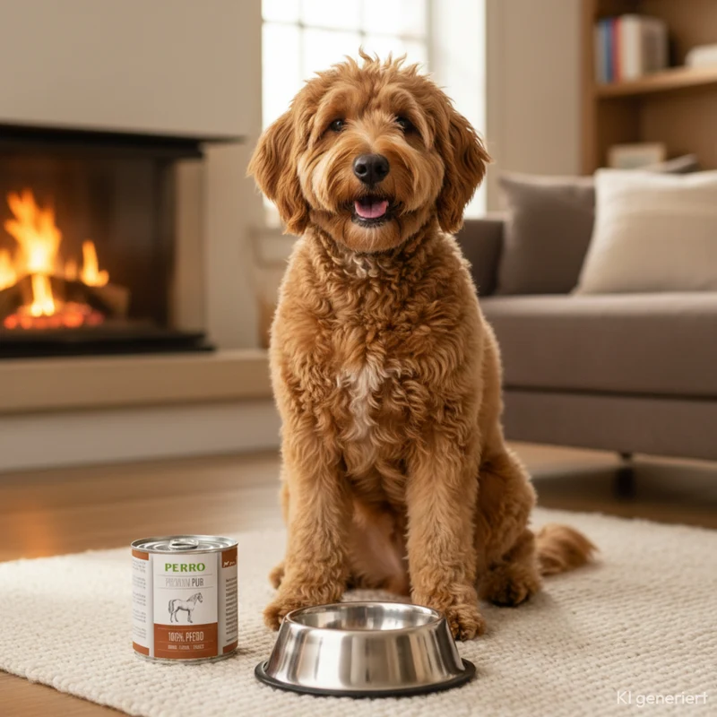 Perro Premium Pur Pferd – Monoprotein Nassfutter für sensible & allergische Hunde | Getreidefrei, Singleprotein, Ausschlussdiät