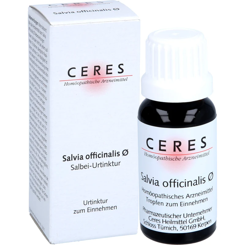 Ceres Salvia offic. Urtinktur, 20 ml Lösung