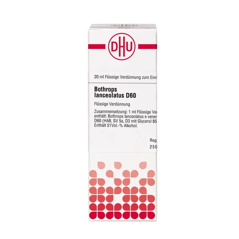 Bothrops lanceolatus D60 DHU Dilution, 20 ml Lösung