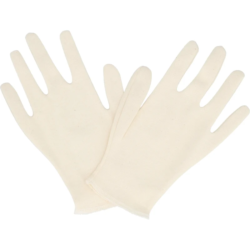 Baumwollhandschuhe rohweiss Gr. M, 1 St HAS