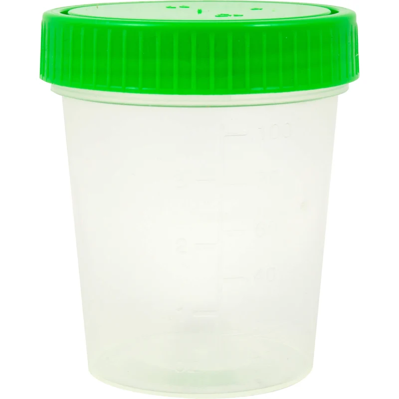 DR. JUNGHANS Urinbecher mit Schnappdeckel, 1 St. Becher