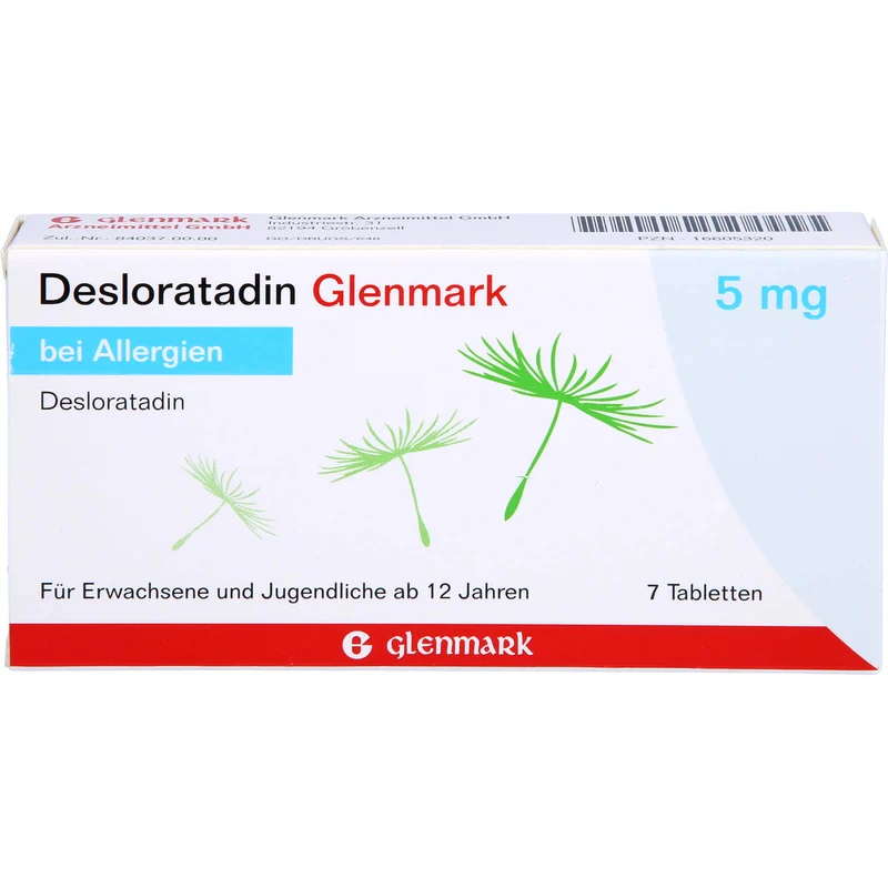 Desloratadin Glenmark 5 mg Tabletten, 7 St TAB