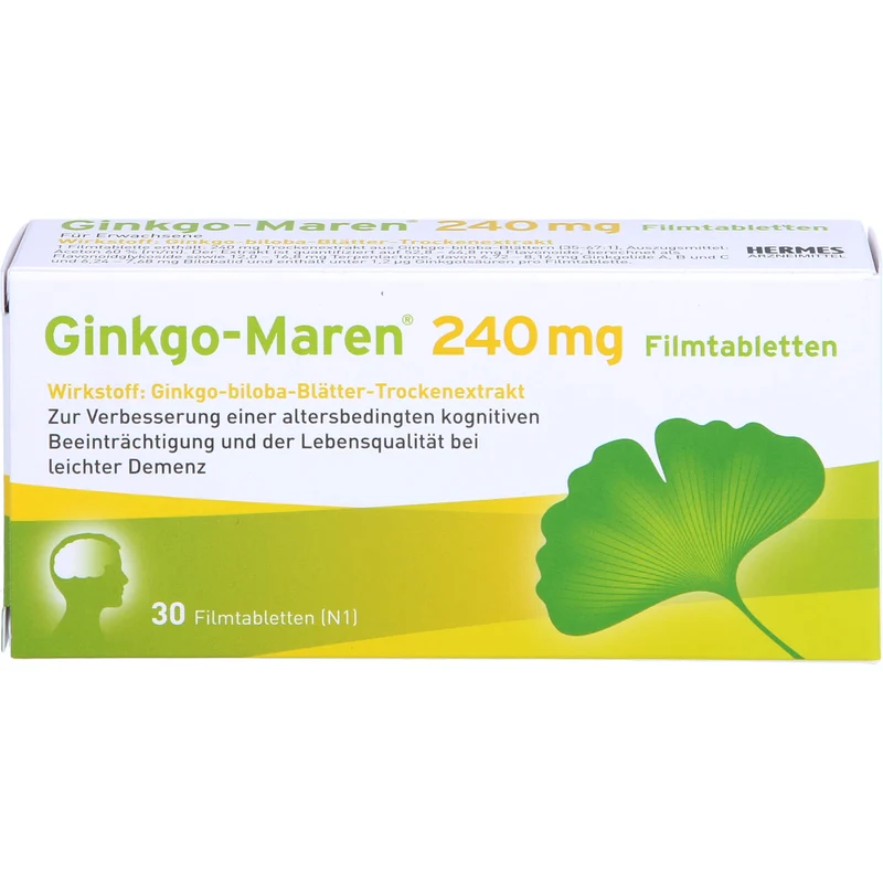 Ginkgo-Maren® 240 mg Filmtabletten, 30 St FTA