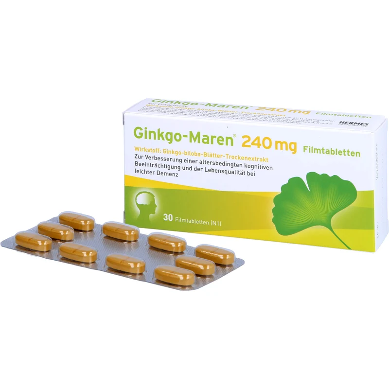 Ginkgo-Maren® 240 mg Filmtabletten, 30 St FTA