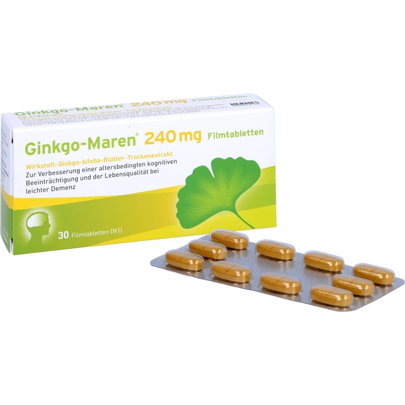 Ginkgo-Maren® 240 mg Filmtabletten, 30 St FTA