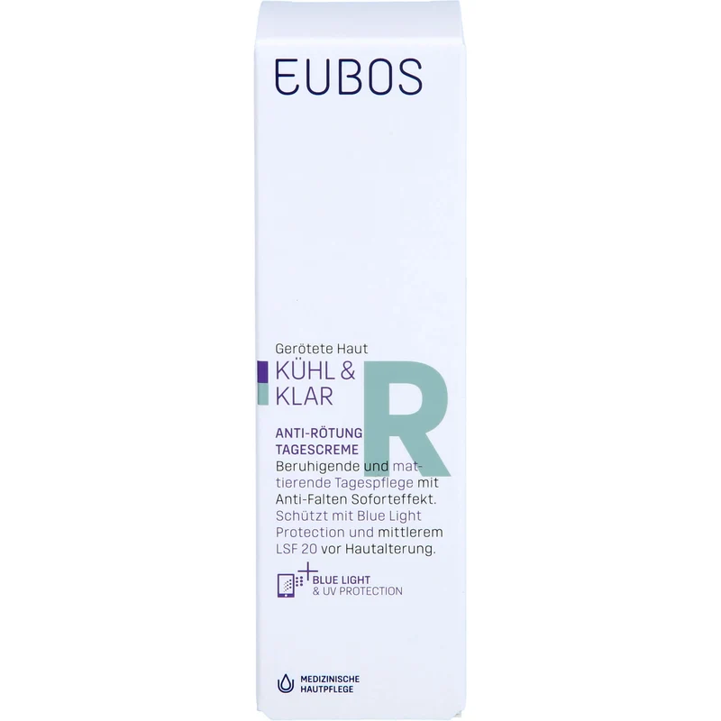 EUBOS KÜHL & KLAR Anti-Rötung Tagescreme LSF 20, 40 ml CRE