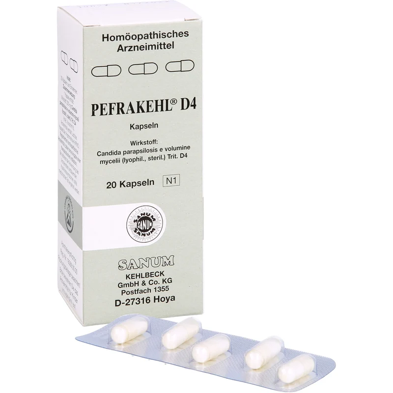 SANUM-KEHLBECK Pefrakehl D4 Kapseln, 20 St. Kapseln
