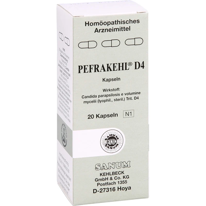 SANUM-KEHLBECK Pefrakehl D4 Kapseln, 20 St. Kapseln