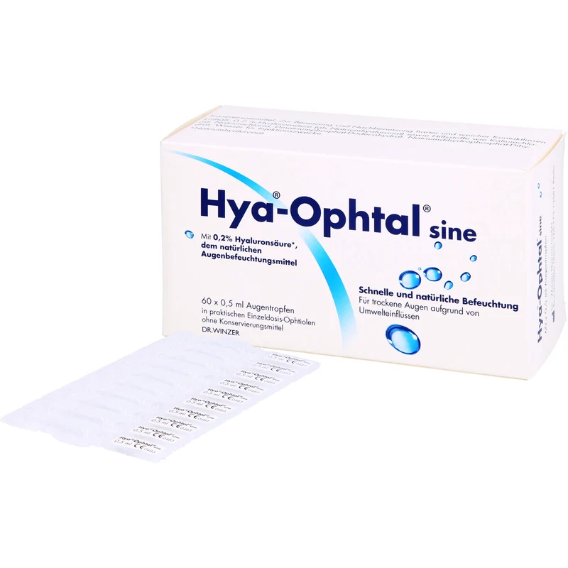 Hya-Ophtal Lösung zur Erfrischung und Befeuchtung, 60 St. Lösung