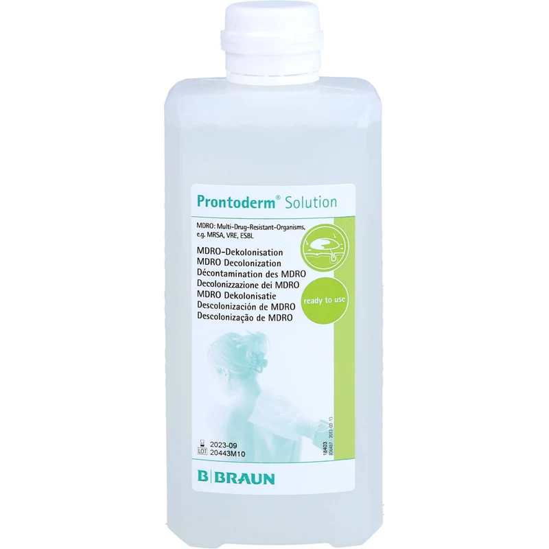 Prontoderm Lösung zur MRE-Dekolonisation von Haut und Schleimhaut, 500 ml Lösung