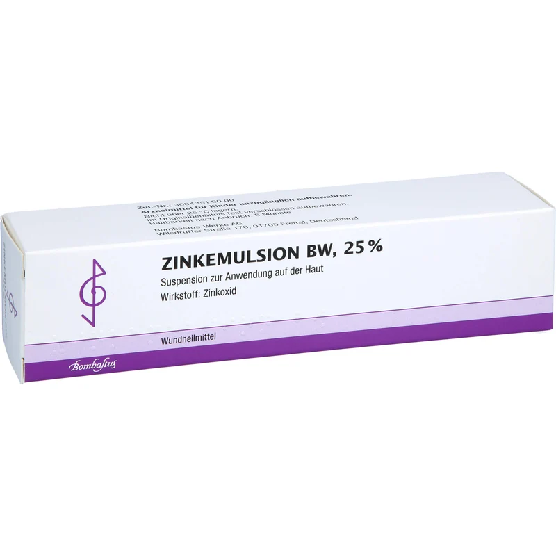Zinkemulsion BW, 25 % Suspension zur Anwendung auf der Haut, 100 ml Lösung