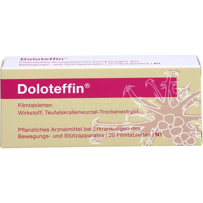 Doloteffin Filmtabletten bei Erkrankungen des Bewegungs- und Stützapparates, 20 St. Tabletten