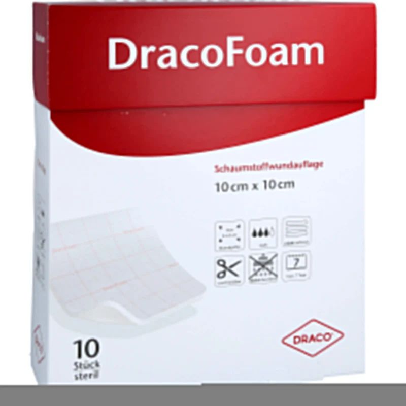 DracoFoam Schaumstoffverband, 10 St VER