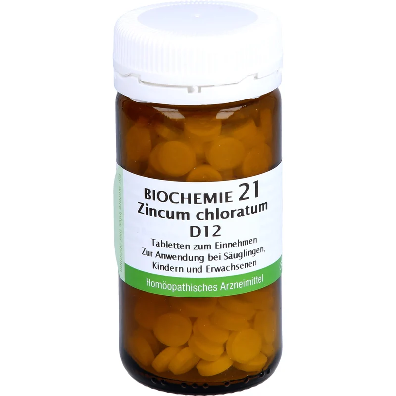 Biochemie 21 Zincum chloratum Bombastus D12 Tbl., 200 St TAB