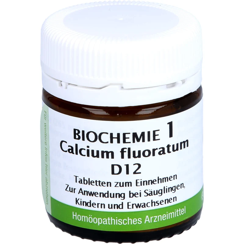 Bombastus Biochemie 1 Calcium fluoratum D 12 Tabletten, 80 St. Tabletten