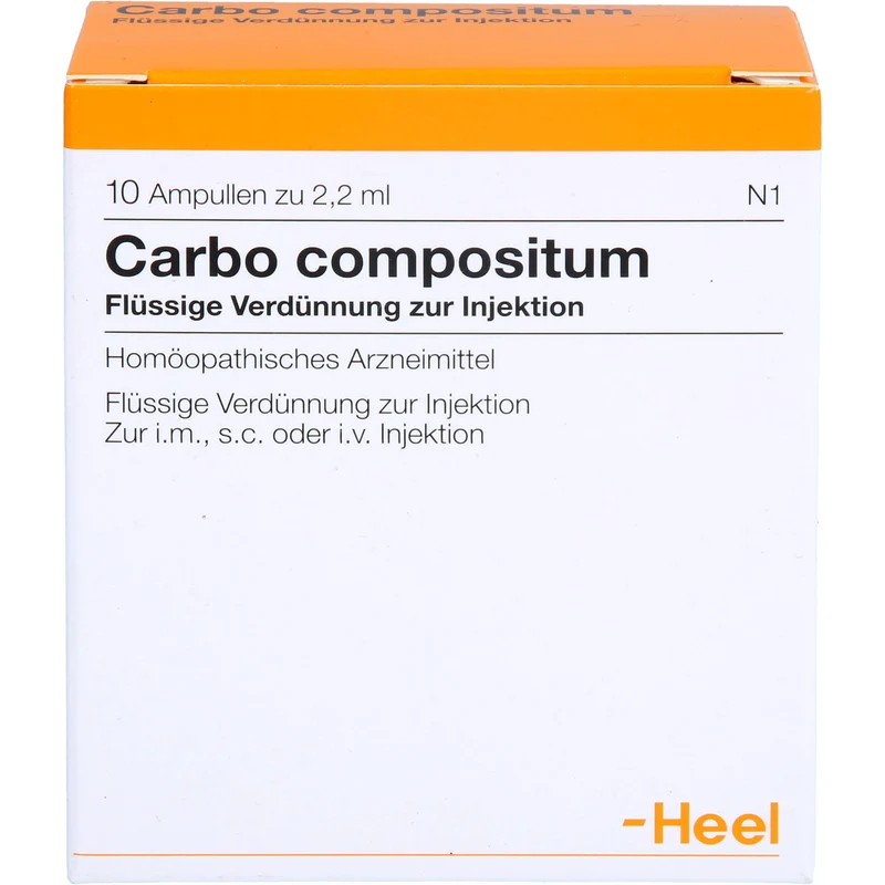 Heel Carbo compositum flüssige Verdünnung, 10 St. Ampullen