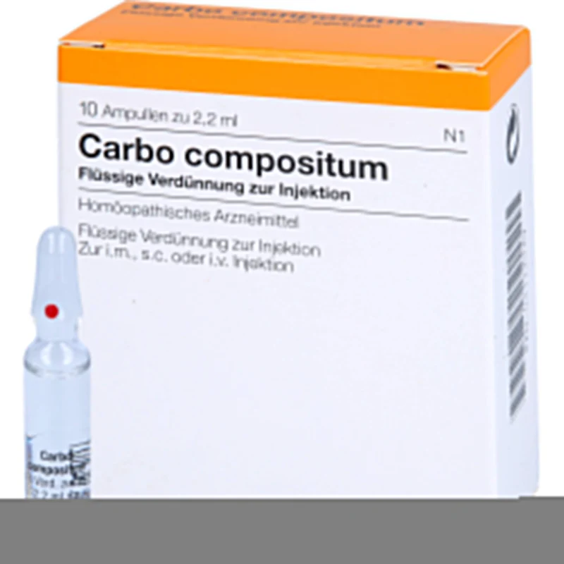 Heel Carbo compositum flüssige Verdünnung, 10 St. Ampullen