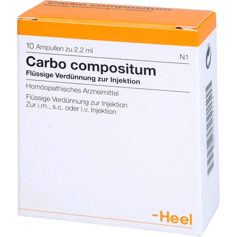 Heel Carbo compositum flüssige Verdünnung, 10 St. Ampullen