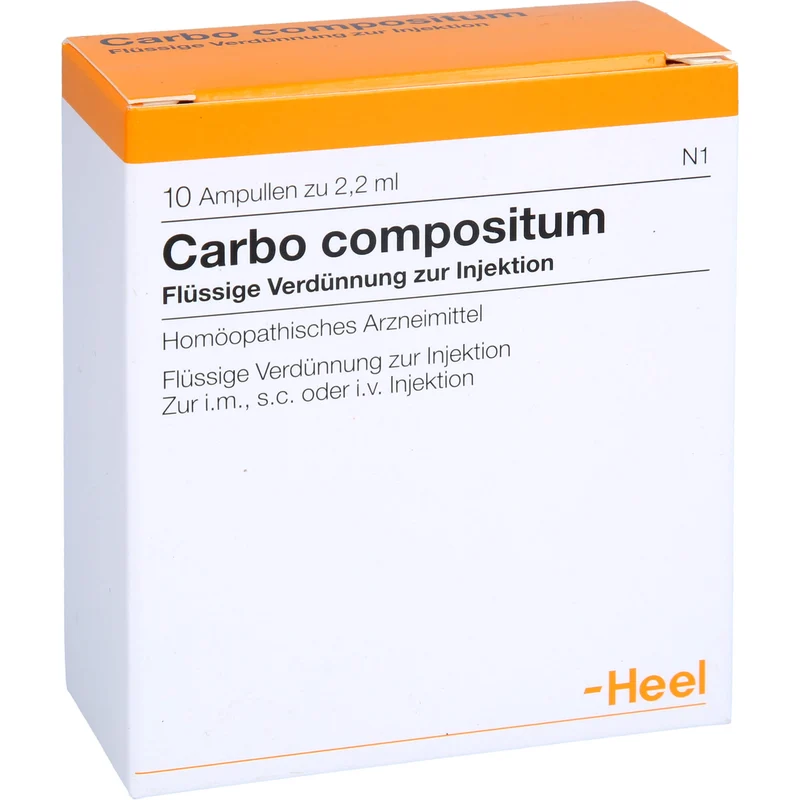 Heel Carbo compositum flüssige Verdünnung, 10 St. Ampullen