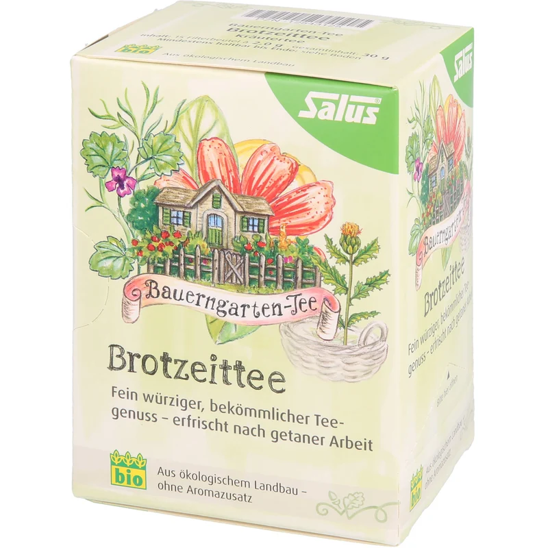 Bauerngarten-Tee Brotzeittee Kräutertee Salus, 15 St FBE