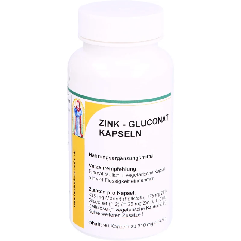 Zink 25 mg Zinkgluconat, 90 St KAP