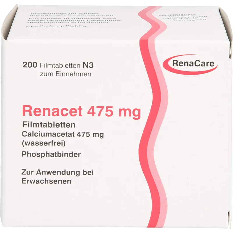 Renacet 475 mg Filmtabletten, 200 St FTA