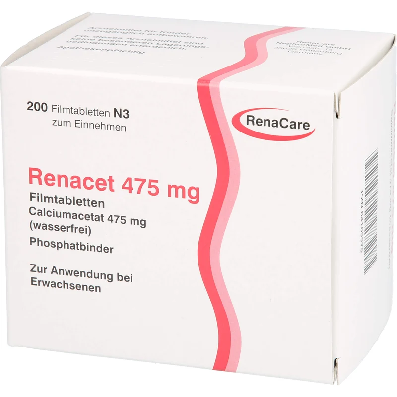 Renacet 475 mg Filmtabletten, 200 St FTA