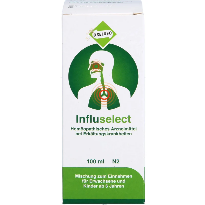 Influselect Mischung bei Erkältungskrankheiten, 100 ml Lösung