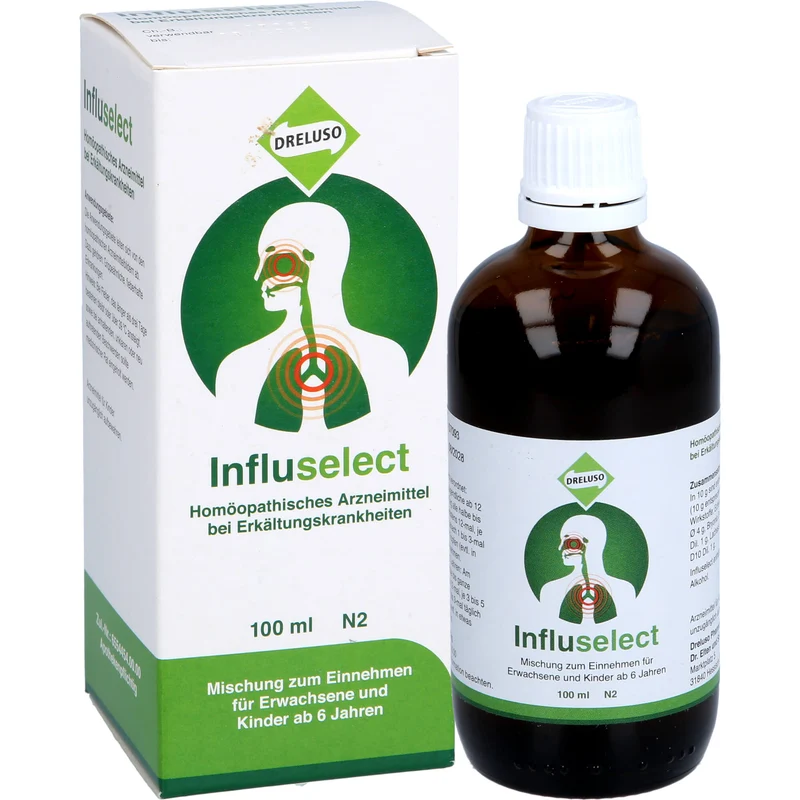 Influselect Mischung bei Erkältungskrankheiten, 100 ml Lösung